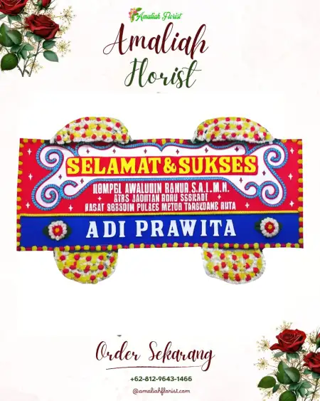 Papan Bunga Ucapan Selamat Sukajembar